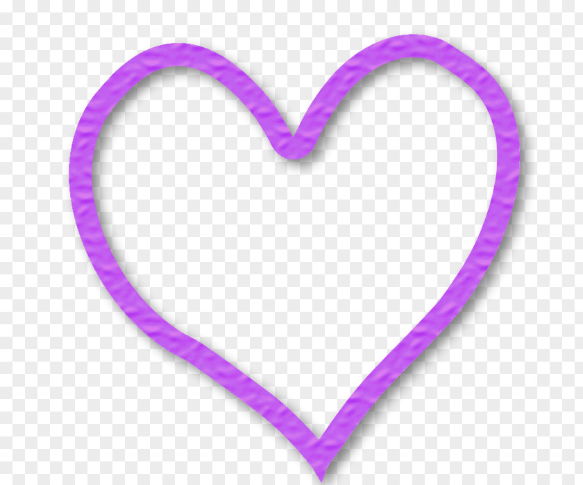 Beautiful Purple Bow Heart PNG