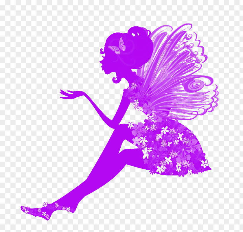 Butterfly Woman Wall Decal Sticker Decorative Arts PNG