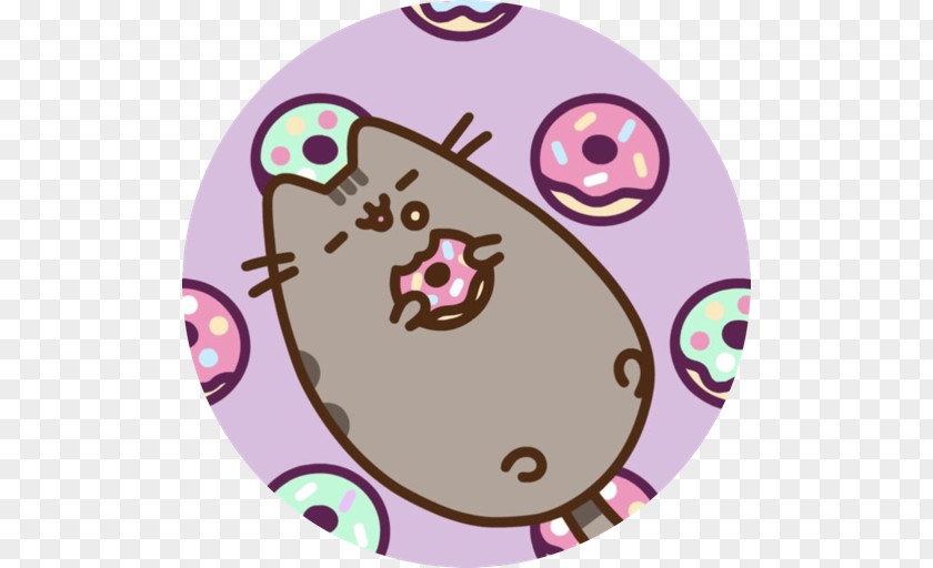Cat Pusheen Donuts Stuffed Animals & Cuddly Toys Bag PNG