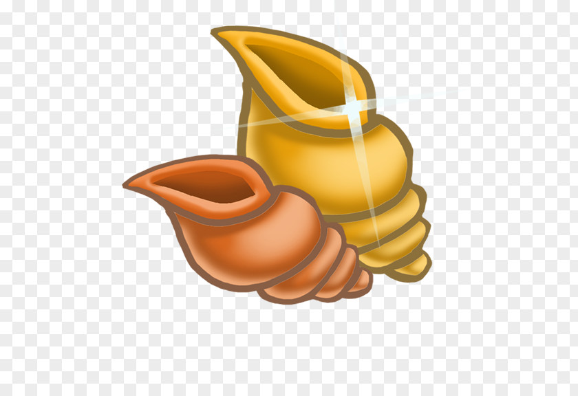 Conch Sea Snail Icon PNG