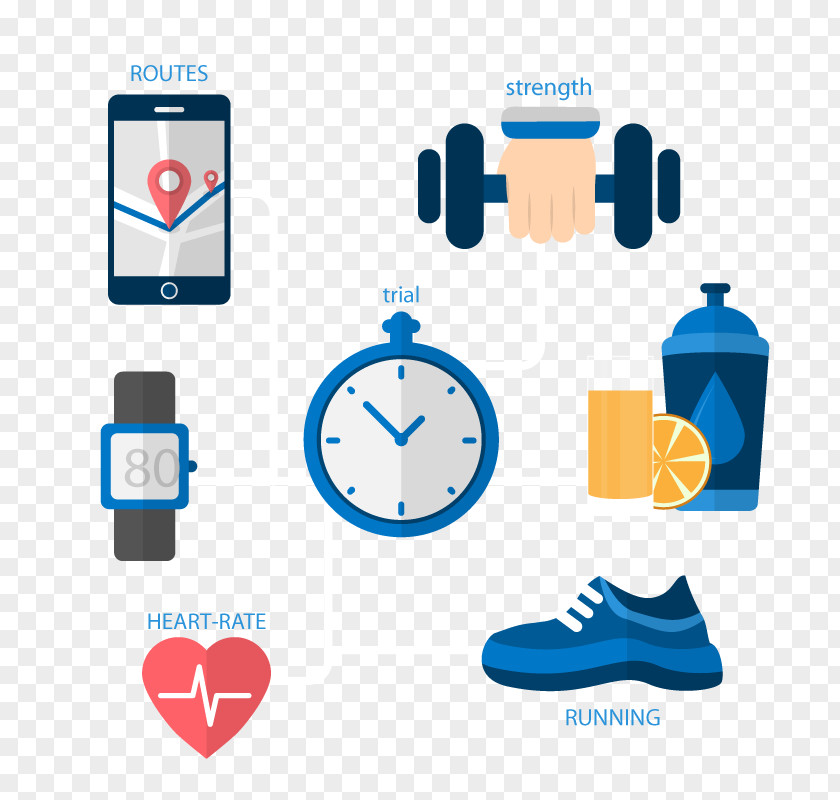 Fitness Euclidean Vector Infographic Training Force Icon PNG