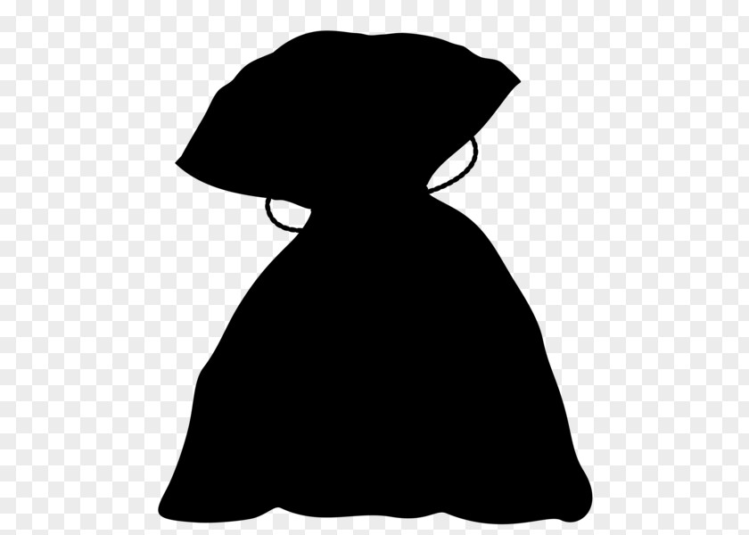 Hat Clip Art Silhouette Neck Black M PNG
