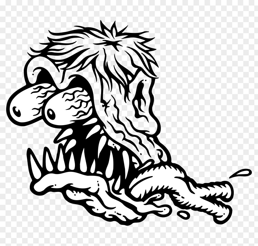 Car Rat Fink Decal Sticker Hot Rod PNG