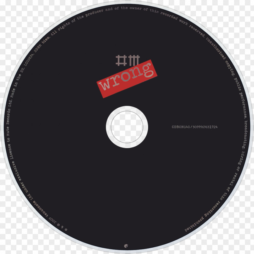 Compact Disc Catching Up With Depeche Mode Music Wrong PNG disc with Wrong, clipart PNG