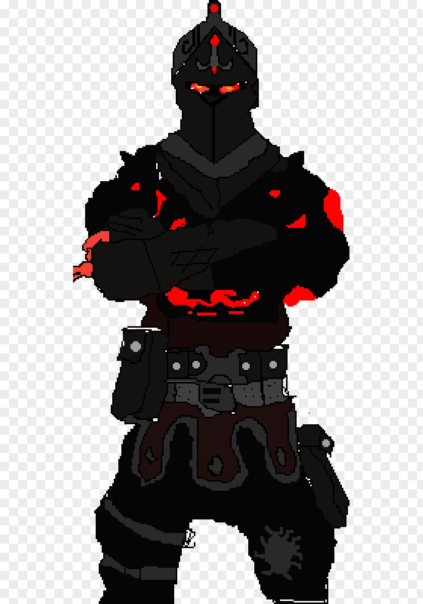 Knight Fortnite Battle Royale Black Image Drawing PNG