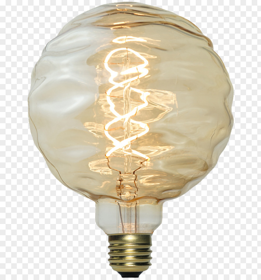 Light Incandescent Bulb LED Filament Lamp Edison Screw PNG