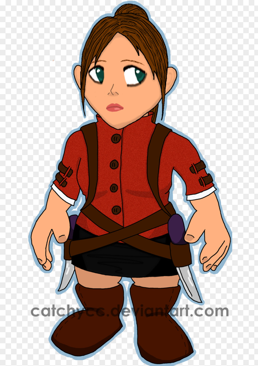 Little Soldier Clip Art Illustration Maroon Finger Brown Hair PNG