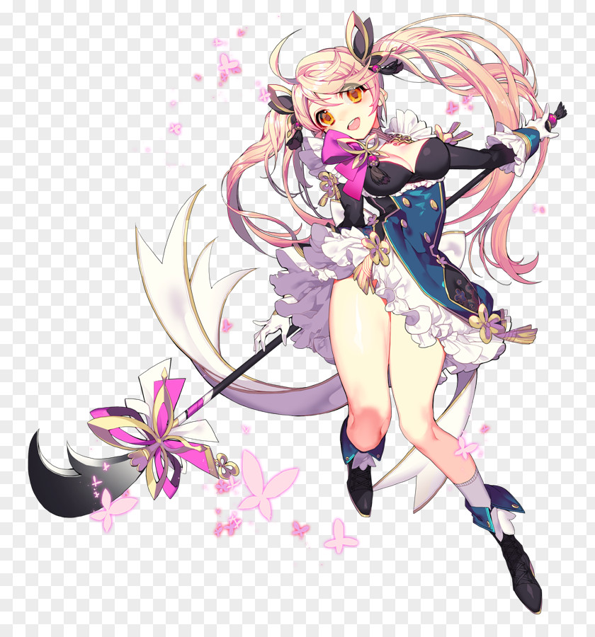 Butterfly Elsword Character Game Fashion PNG