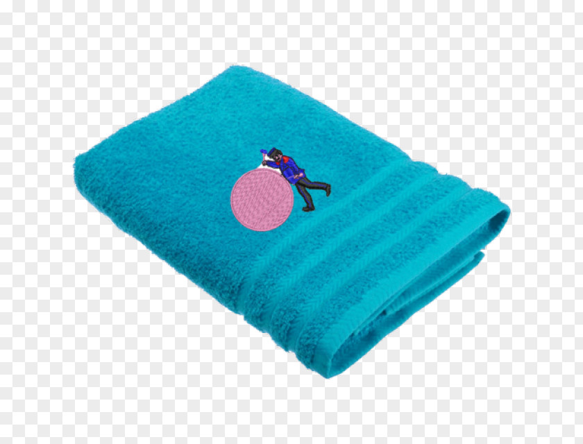 Carpet Blue Towel Vloerkleed Textile PNG