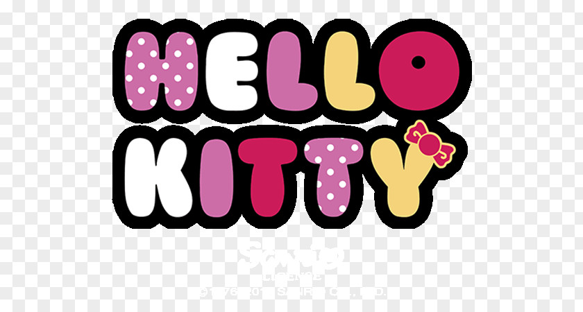 Hello Kitty Font PNG