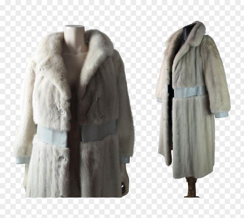Mink Shawls Fur Overcoat PNG