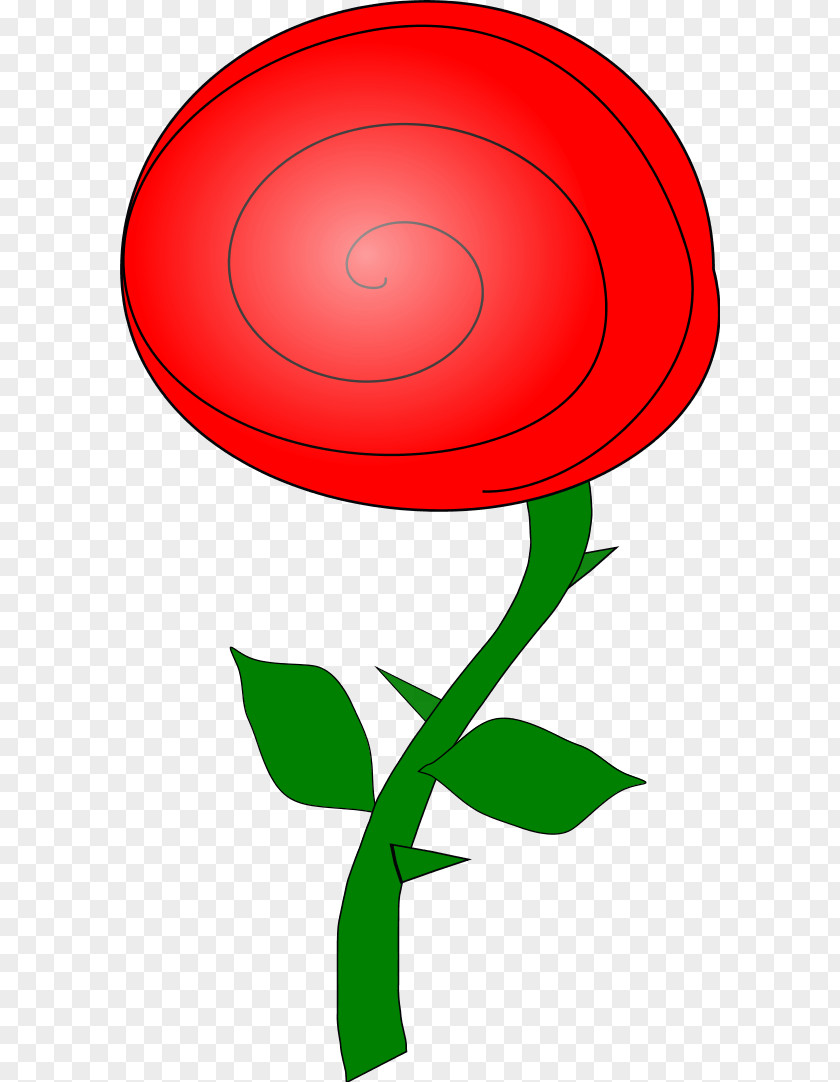 Red Rose Clipart Flower Cartoon Clip Art PNG