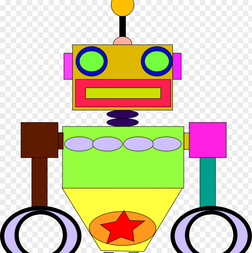 Robot Smiley Purple Clip Art PNG