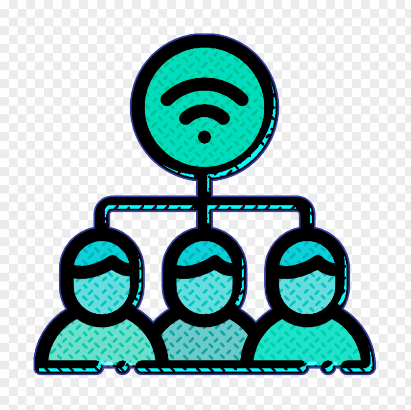 Smart City Icon Population Wifi PNG