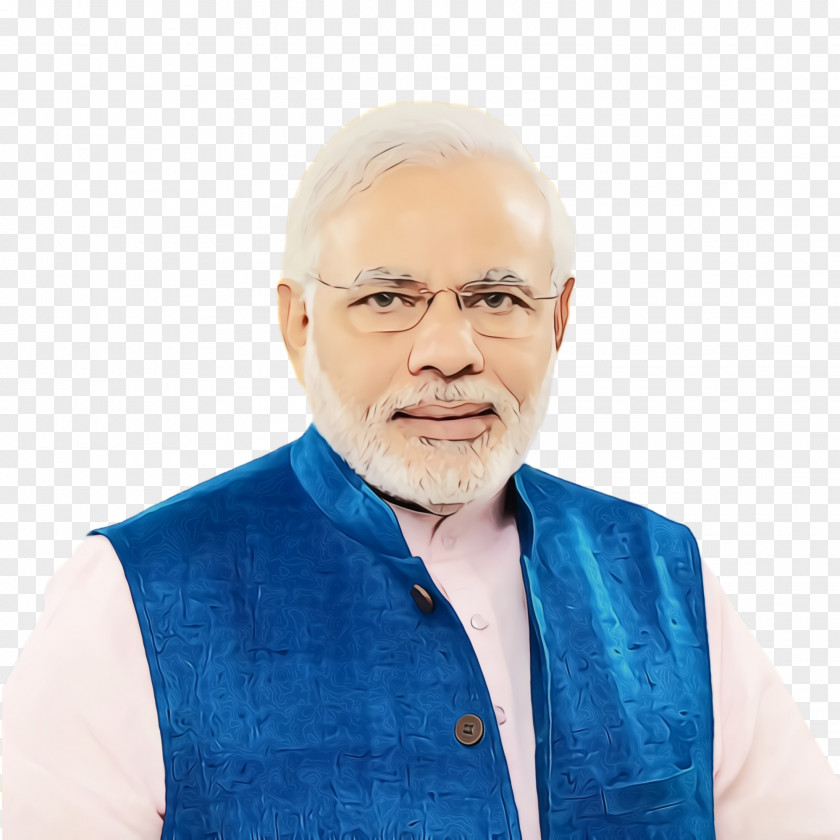 Whitecollar Worker Elder Narendra Modi PNG