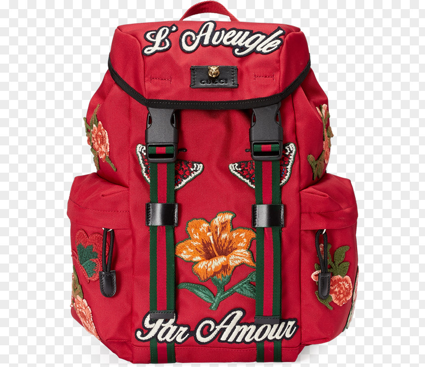 Backpack Gucci Handbag Fashion PNG