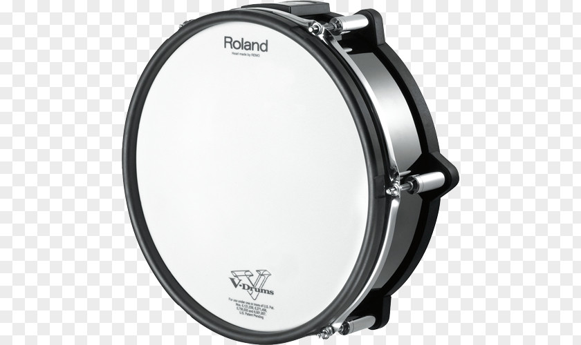 Drums Electronic Roland V-Drums Snare Trigger Pad PNG