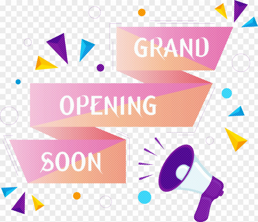 Grand Opening Soon PNG