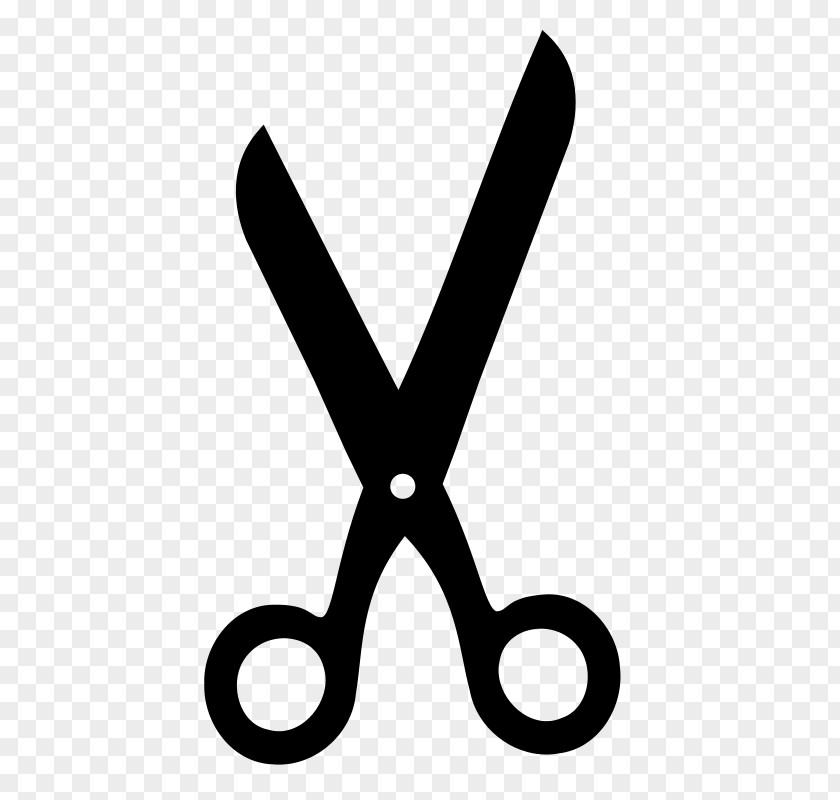 Scissors Hair-cutting Shears Silhouette Clip Art PNG