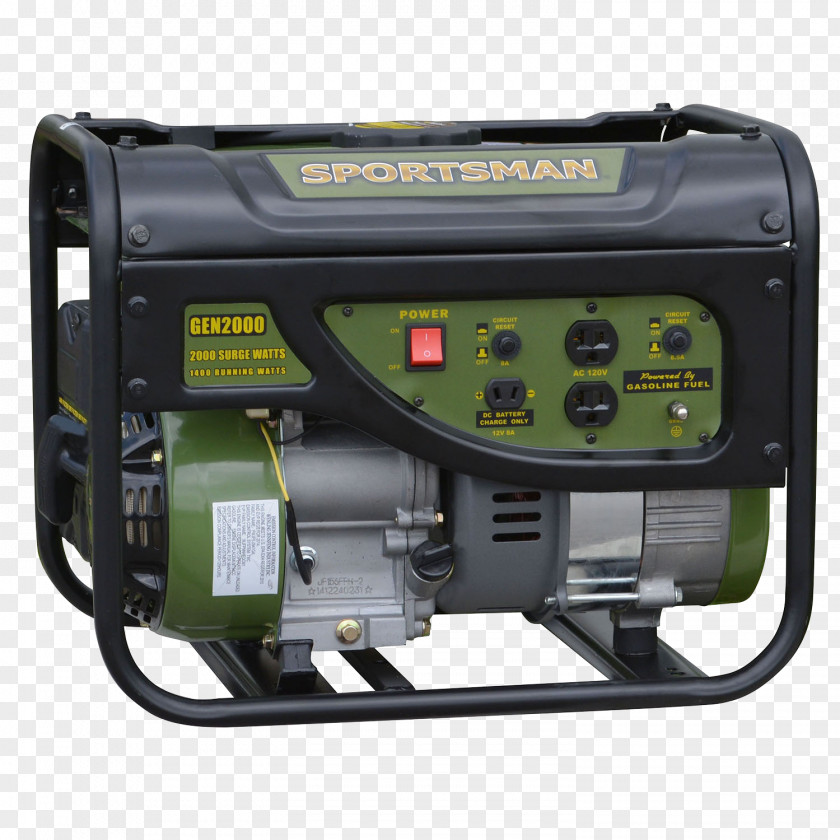 Sportsman Engine-generator Electric Generator Buffalo Tools GEN2000 Gasoline Standby PNG