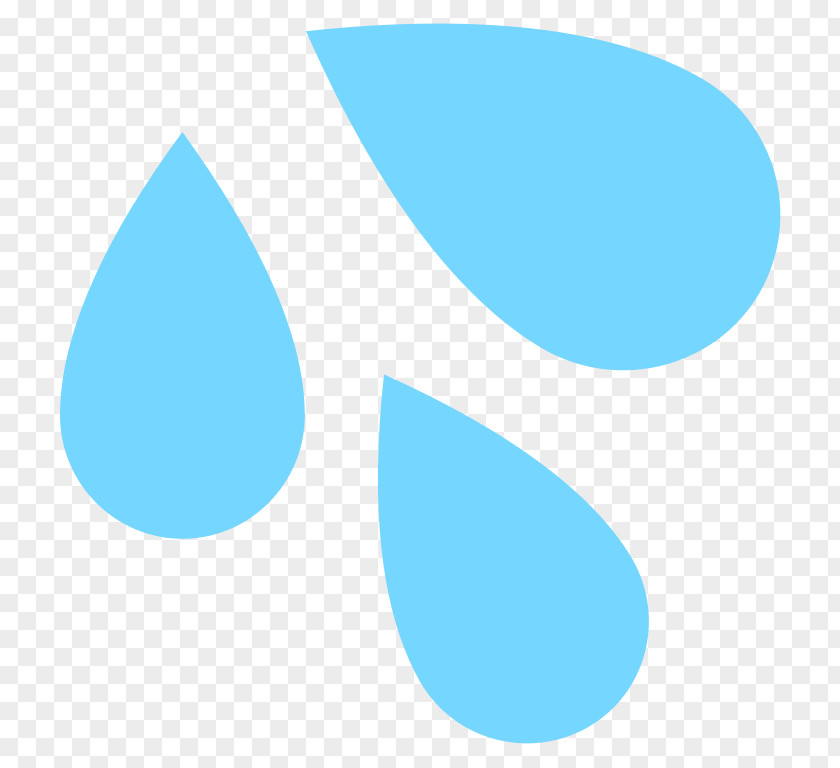Transparent Water Drops Emoji Emoticon Text Messaging SMS Clip Art PNG
