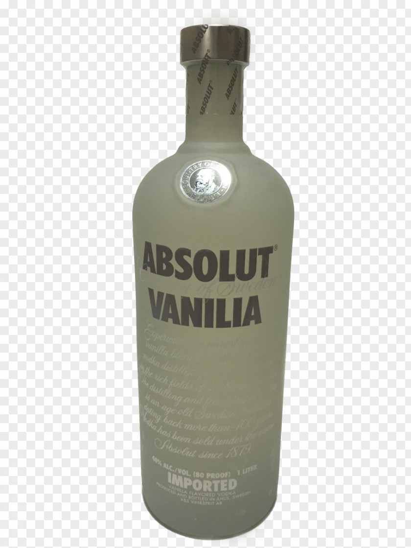 Vodka Absolut Liqueur Glass Bottle PNG