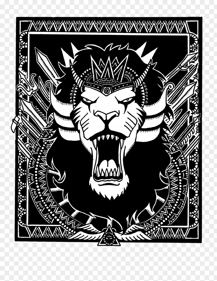 Horoscope Graphic Design Tiger Visual Arts Illustration Poster PNG