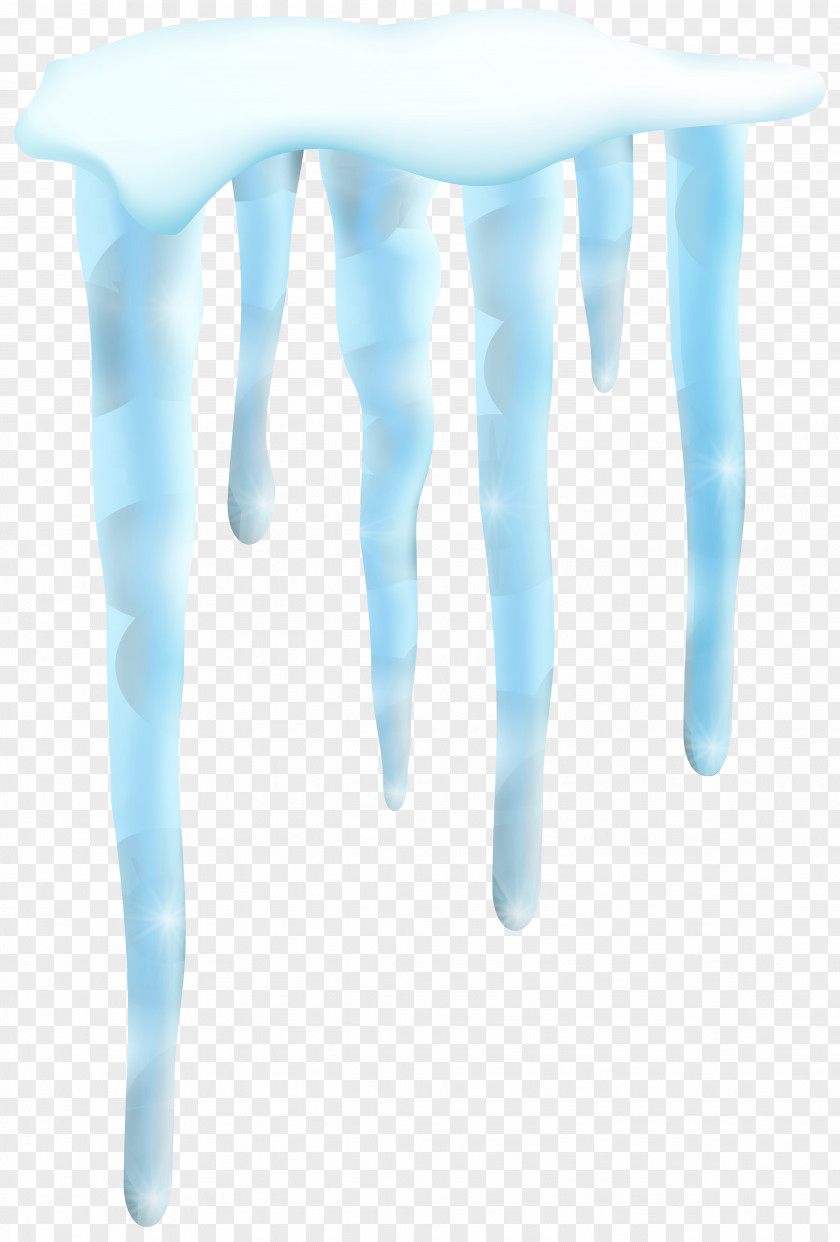 Icicles Clip Art Image Blue Hand Ice PNG