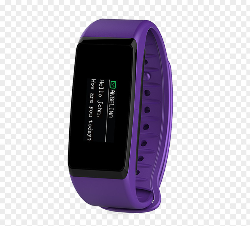 Watch MyKronoz ZeFit2 Pulse Violet Purple PNG