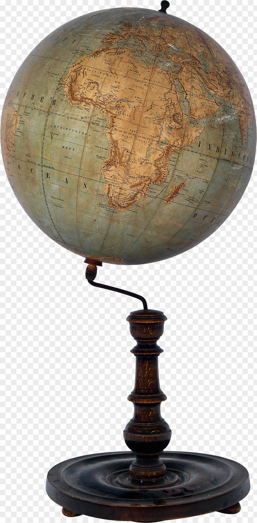 Globe Sphere Painting PNG