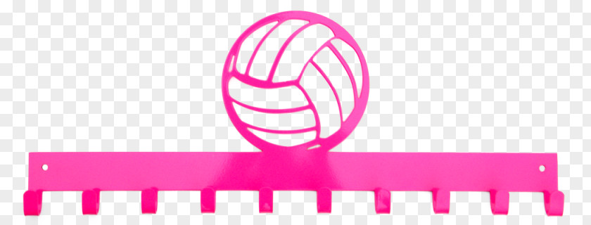 Light Pink Volleyball Clip Art Sports Image Medal PNG