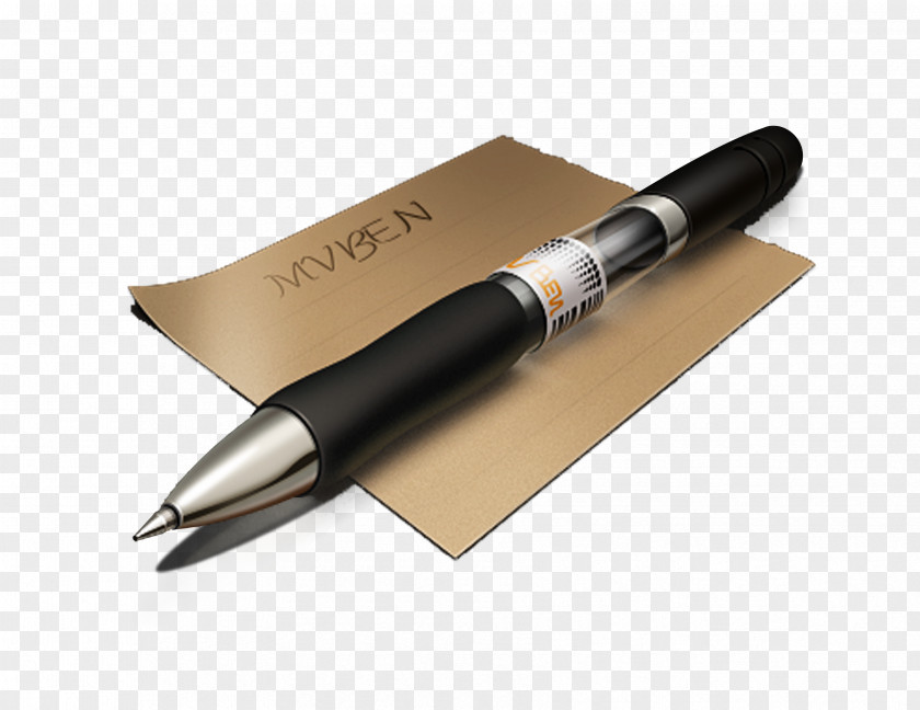 Pen And Paper Ballpoint PNG