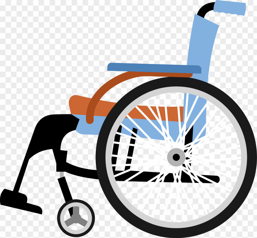 Vector Wheelchair Motorized Clip Art PNG