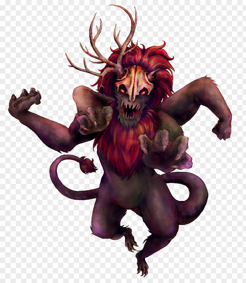 Demon Mythology Cartoon Legendary Creature PNG