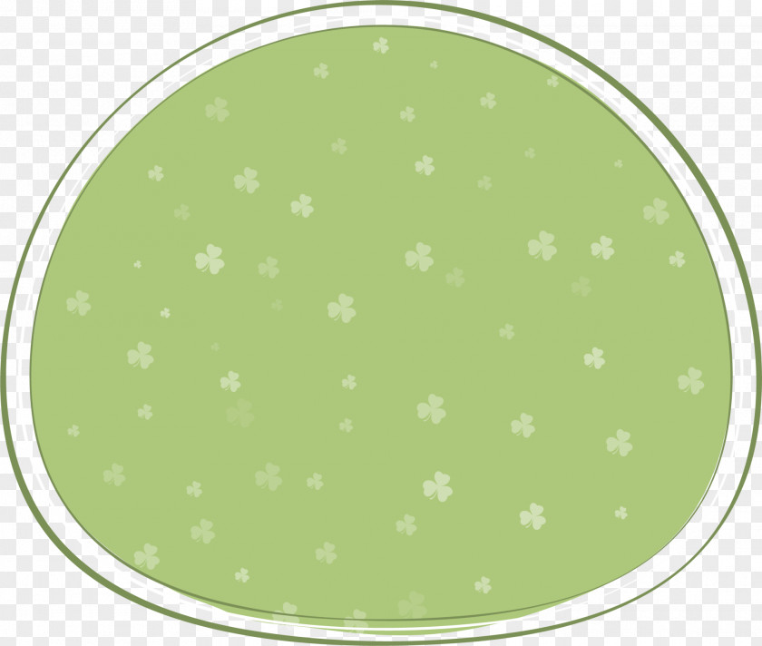 Green Background Circle Pattern PNG