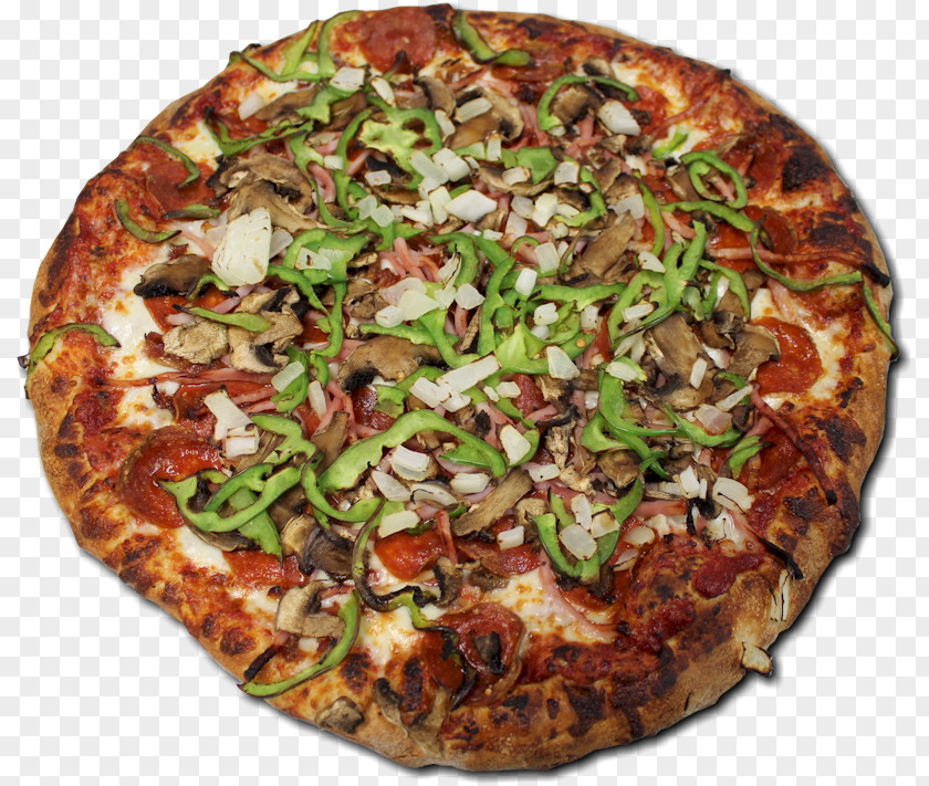 Pizza California-style Sicilian Salami Plus Escalon PNG