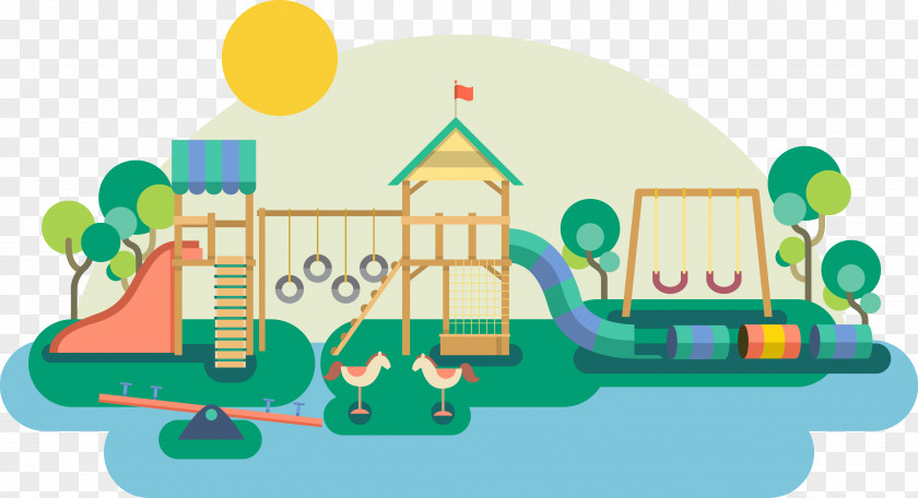 Recreational Toy Facilities For Children Playground Clip Art PNG