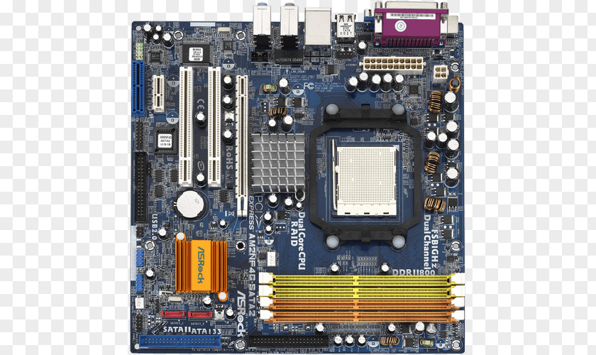 Asrock Logo Graphics Cards & Video Adapters Motherboard Central Processing Unit Socket AM2 MicroATX PNG