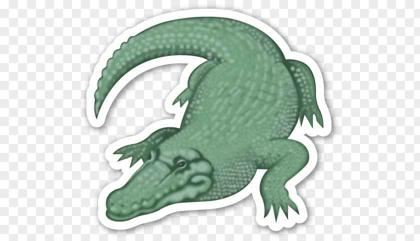 Emoji Sticker Crocodile Alligators Emoticon PNG