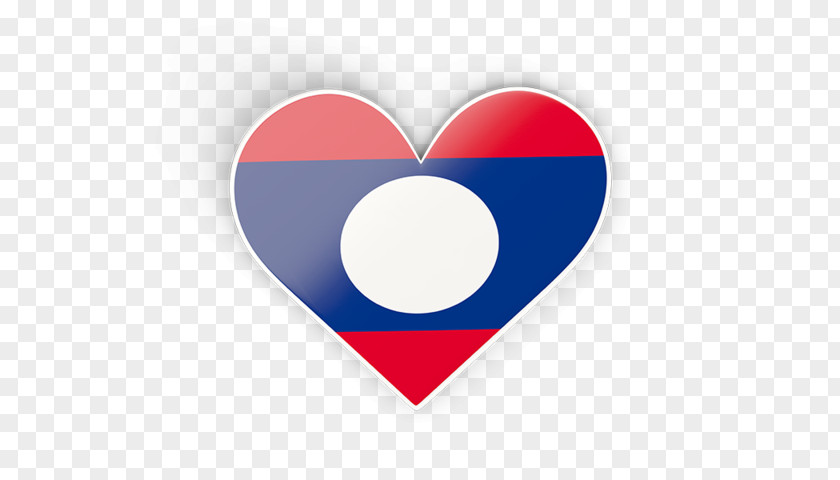 Flag Of Laos Heart Microsoft Azure Font PNG