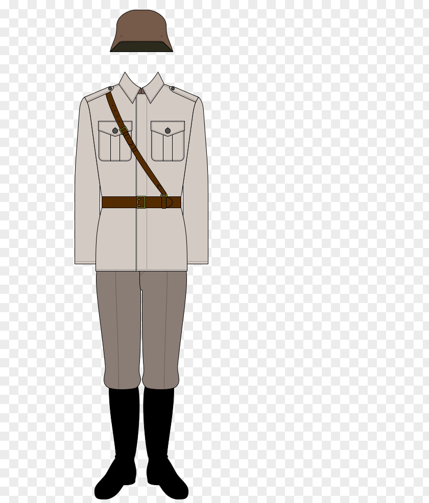 Italy Military Uniform Italian Social Republic PNG