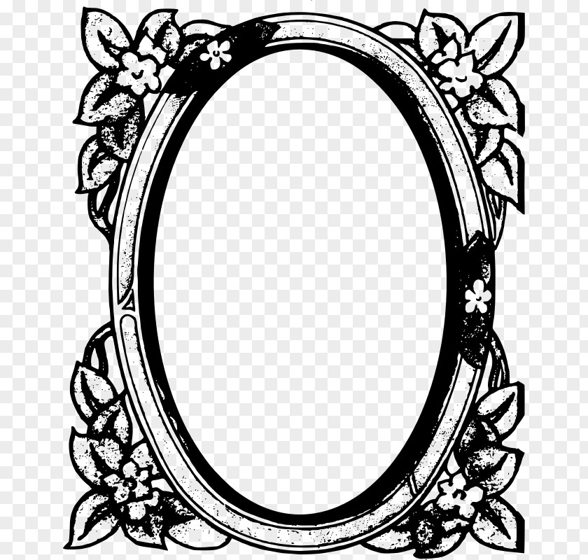 Mirror Drawing Picture Frames Clip Art PNG