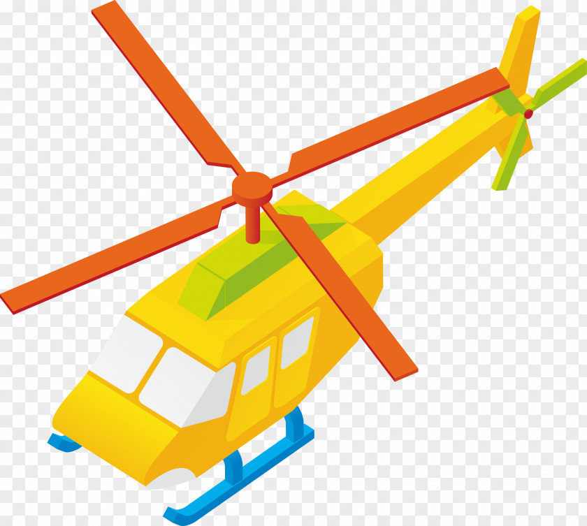 Vector Helicopter Material Rotor Cartoon PNG