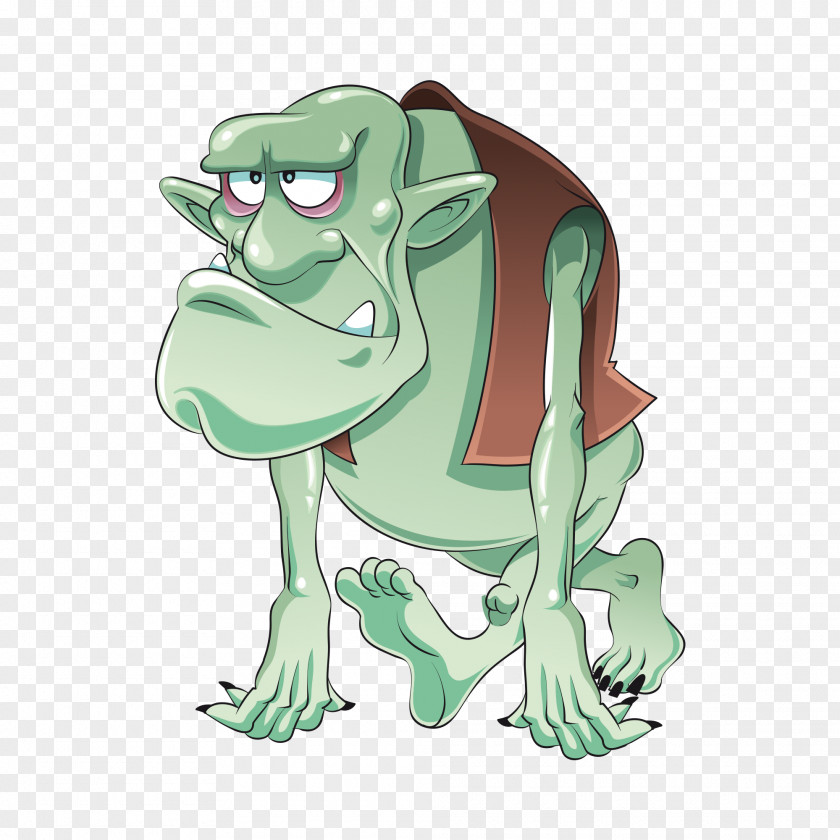 Vector Monster Hulk Cartoon Troll Stock Photography PNG