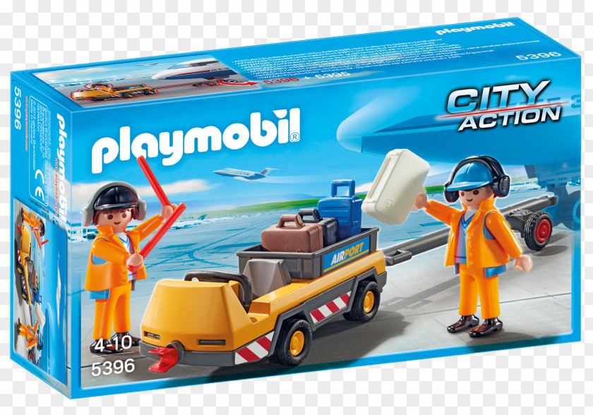 Airplane Aircraft Pushback Playmobil Airport PNG