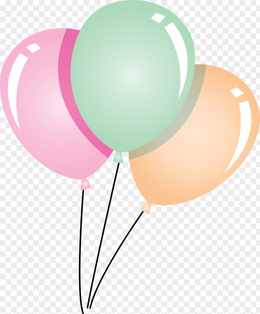 Balloon Orange S.a. PNG