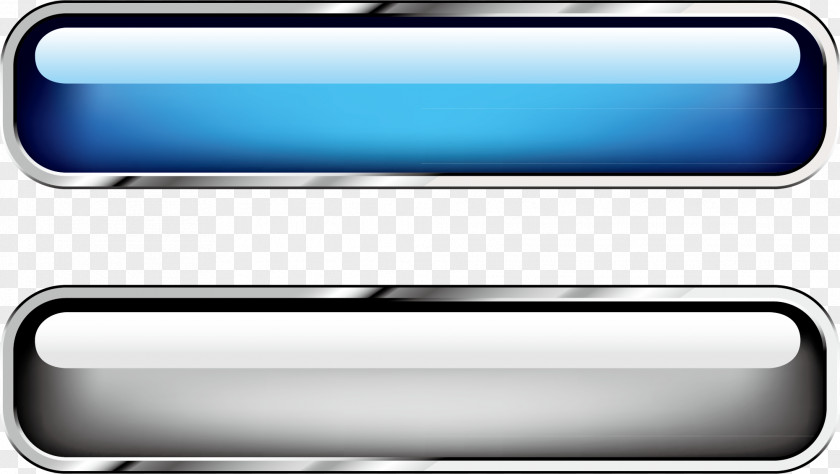 Banner Glass Texture Button PNG