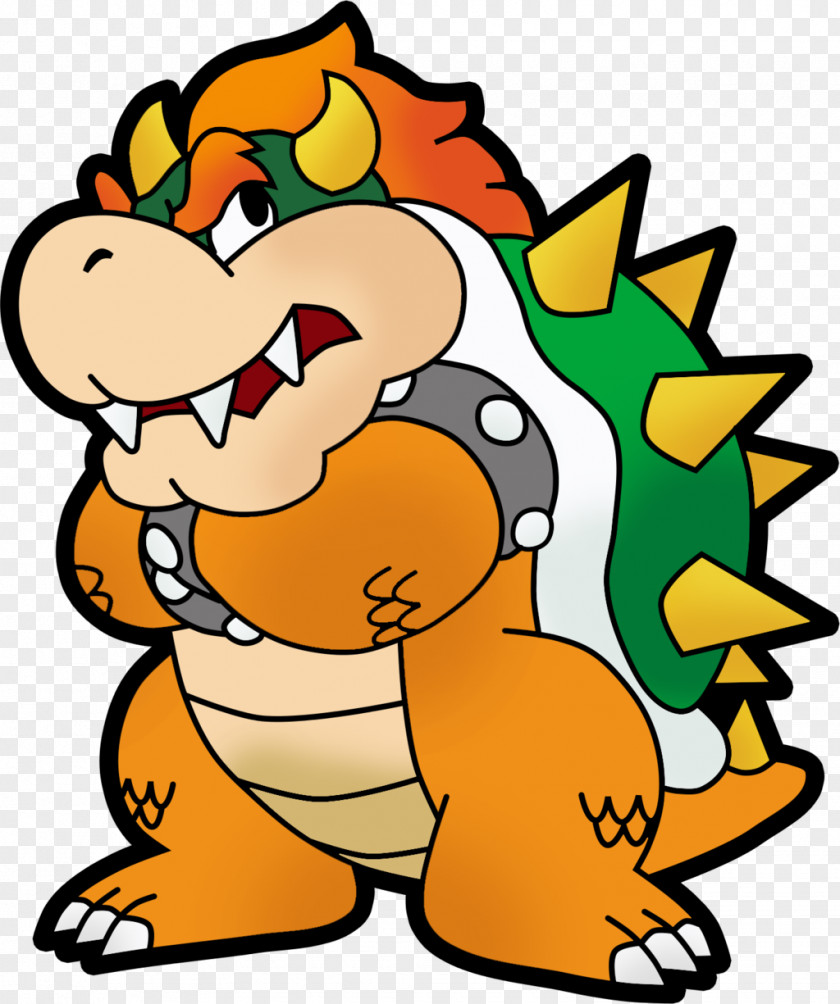 Bowser Super Paper Mario & Luigi: Jam PNG