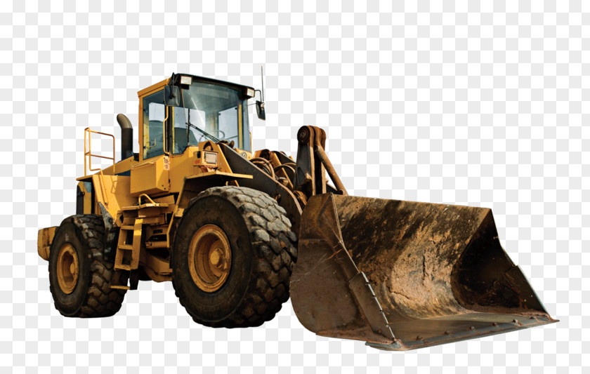 Bulldozer Architectural Engineering Heavy Machinery Sticker PNG