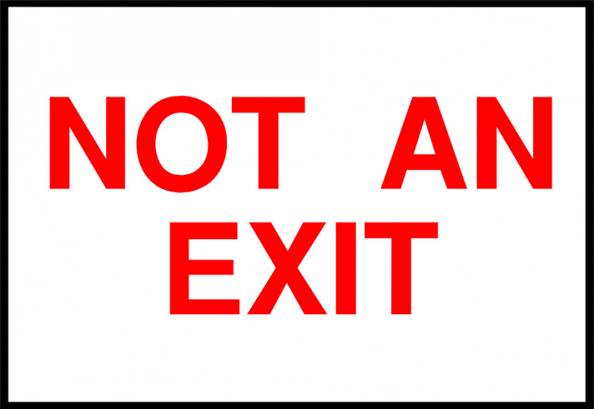 Exit Signs Pictures Sign Sticker Emergency Adhesive Tape Plastic PNG
